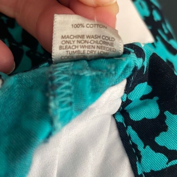 NEW LOFT Original Short Turquoise Black 6 - Picture 7 of 9